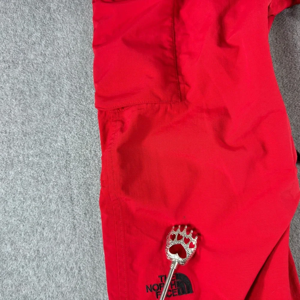 The North Face Men's S Freedom Hyvent Waterproof Red Ski Snowboard Pants Snow